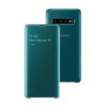 Etui Portefeuille Led View  Samsung Galaxy S10 - Vert