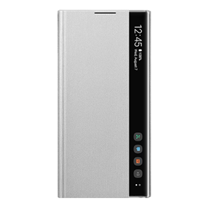 L'Étui Clear View Protection élégante Pour Galaxy Note10