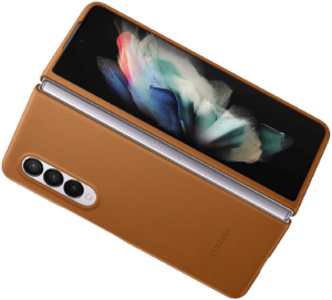 LEATHER COVER FLIP GALAXY Z FOLD 3 – Image 2