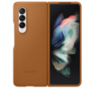 Galaxy Z Fold3 5g Leather Flip Cover