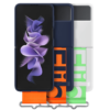 Silicone Cover with Strap  Galaxy Z Flip3 5G