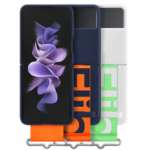 Silicone Cover with Strap  Galaxy Z Flip3 5G
