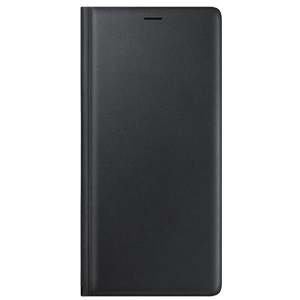 Leather Wallet Cover Galaxy Note9, Black