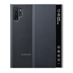 L'Étui Clear View Protection élégante pour Galaxy Note10 Black