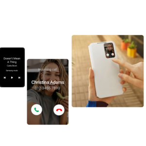 Étui Smart View avec porte-carte Galaxy S24 – Image 3